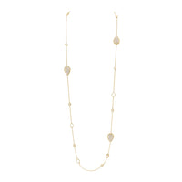 Serpent Boheme Multi-Motifs yellow gold & diamonds Long Necklace - Yellow