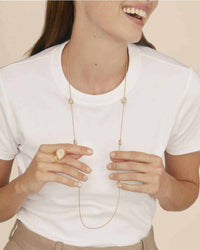 Serpent Bohème S Motifs yellow gold & diamonds Long Necklace - Yellow