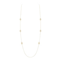Serpent Boheme S Motifs yellow gold & diamonds Long Necklace - Yellow