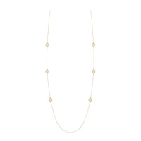Serpent Bohème S Motifs yellow gold & diamonds Long Necklace - Yellow