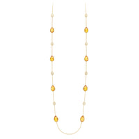 Serpent Bohème Multi-Motifs yellow gold & diamonds Long Necklace - Yellow
