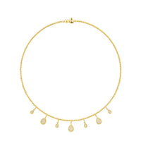 Serpent Boheme yellow gold & diamonds Necklace - Yellow