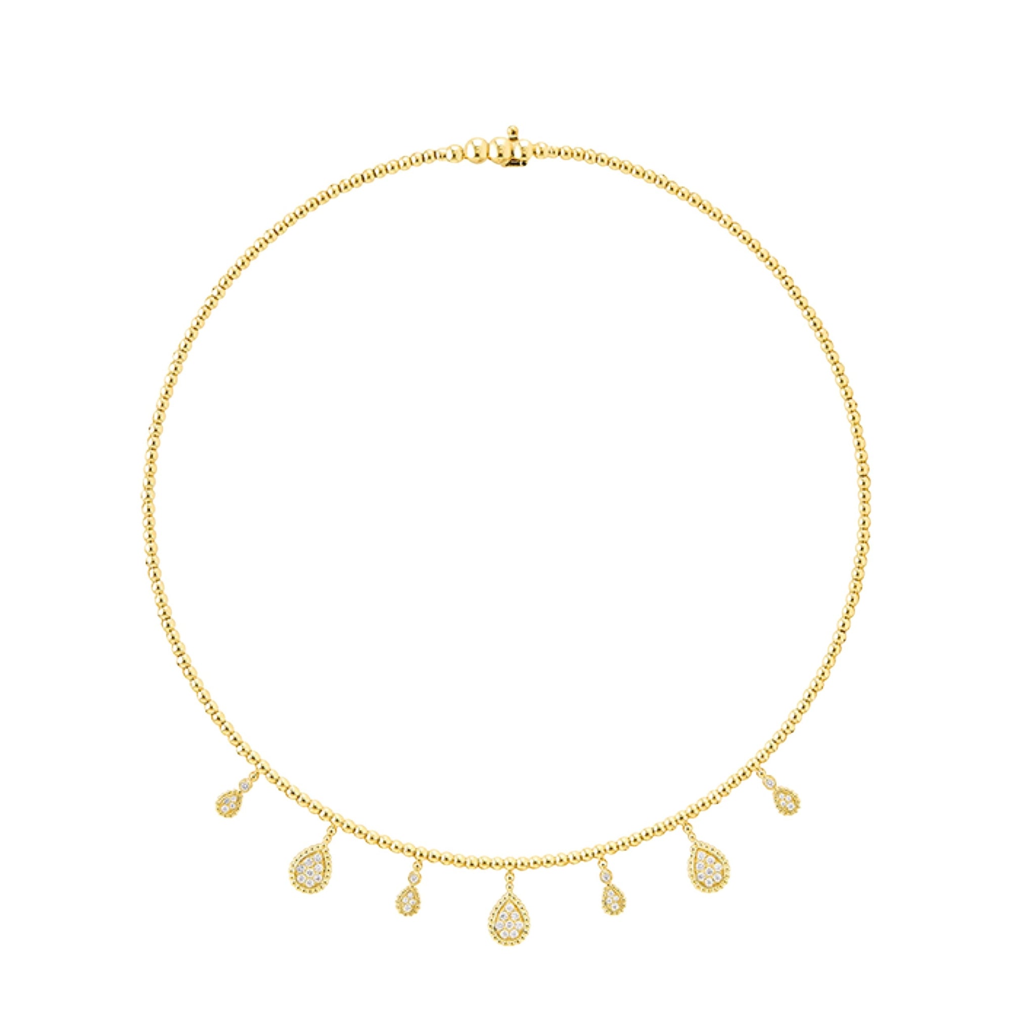 Serpent Boheme yellow gold & diamonds Necklace - Yellow