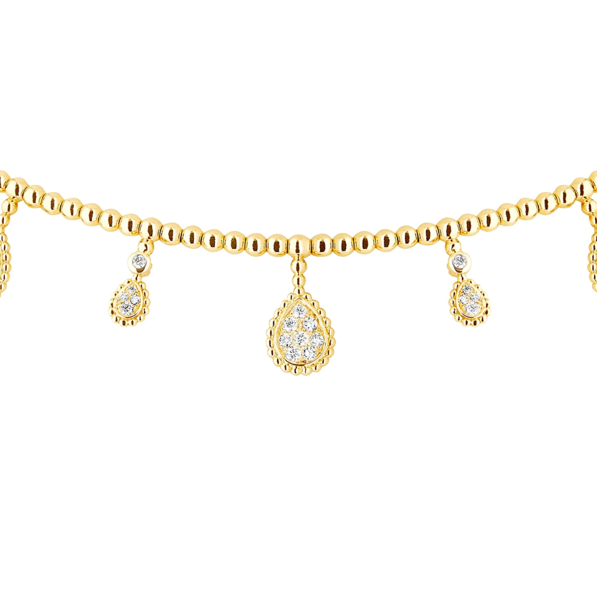 Serpent Boheme yellow gold & diamonds Necklace - Yellow