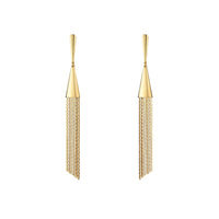 Delilah yellow gold Earrings - Yellow