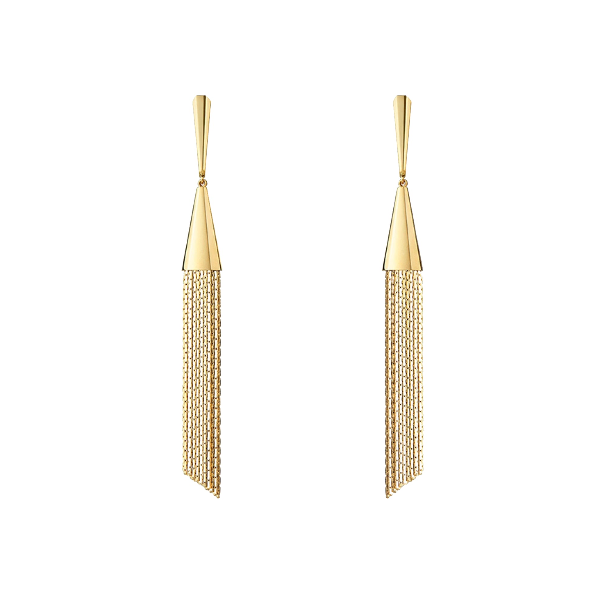 Delilah yellow gold Earrings - Yellow