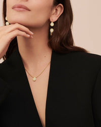 Serpent Bohème yellow gold & diamonds Hoop Earrings - Yellow