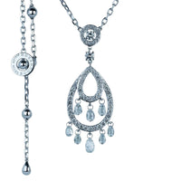 Cinna Pampilles white gold & diamonds Pendant - White