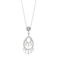 Cinna Pampilles white gold & diamonds Pendant - White