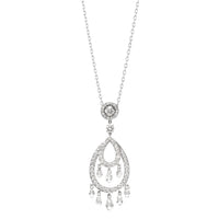 Cinna Pampilles white gold & diamonds Pendant - White