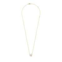Quatre S Motif White Edition Pendant - Yellow