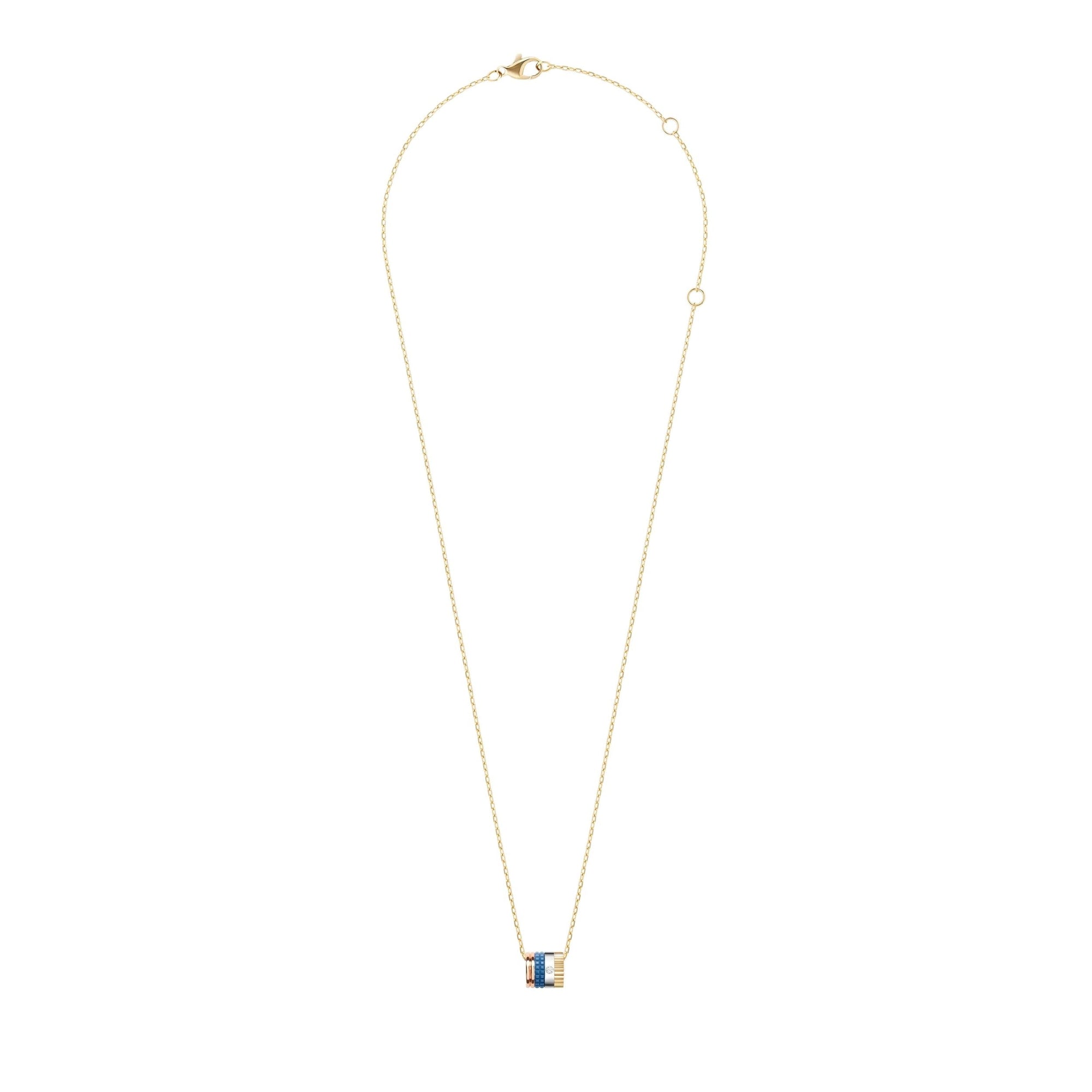 Quatre Blue Edition Pendant - White & Yellow & Pink