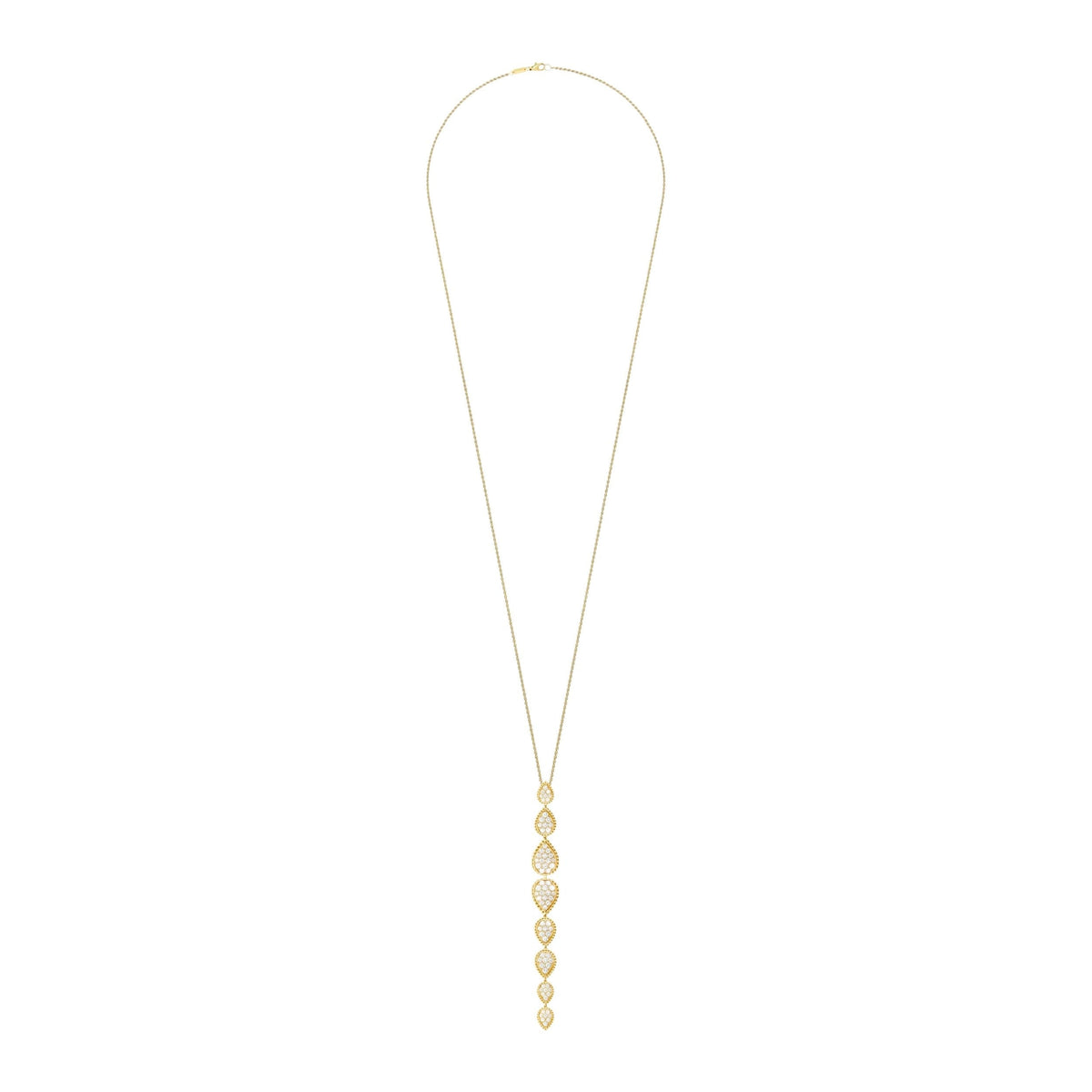Serpent Bohème Multi-Motifs yellow gold & diamonds Multiwear Pendant - Yellow