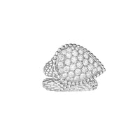 Serpent Boheme L white gold & diamonds Ring - White
