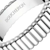 Quatre Grosgrain white gold Ring - White gold