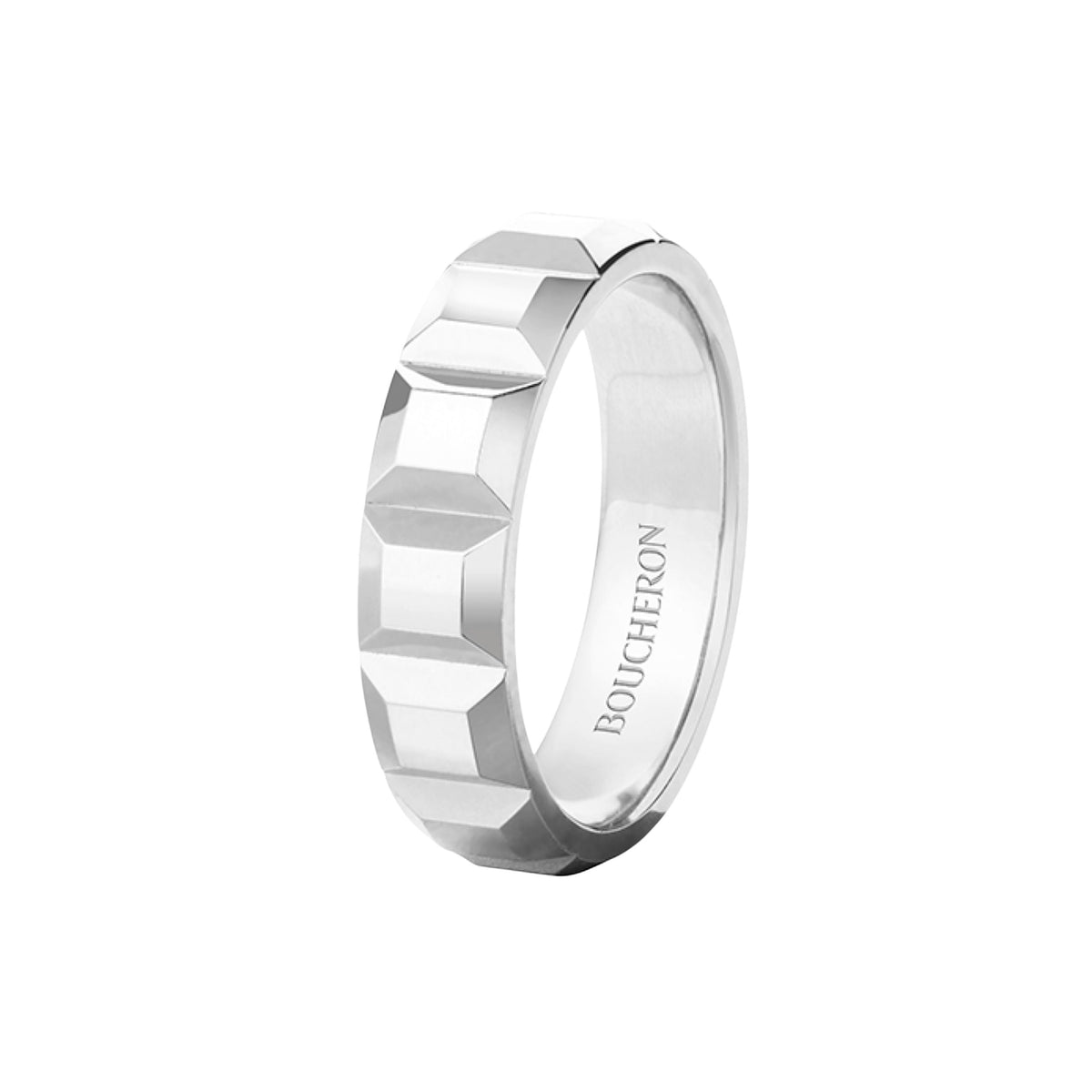Quatre Clou de Paris white gold Ring - White