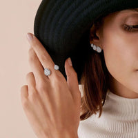 Serpent Bohème Multi-Motifs white gold & diamonds Ring - White