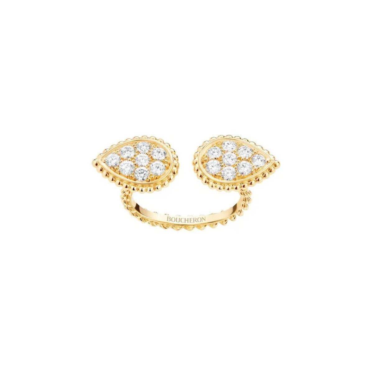 Serpent Bohème yellow gold & diamonds Ring - Yellow