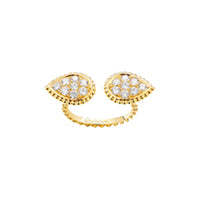 Serpent Boheme yellow gold & diamonds Ring - Yellow