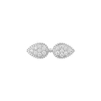 Serpent Bohème S Motifs white gold & diamonds Ring - White