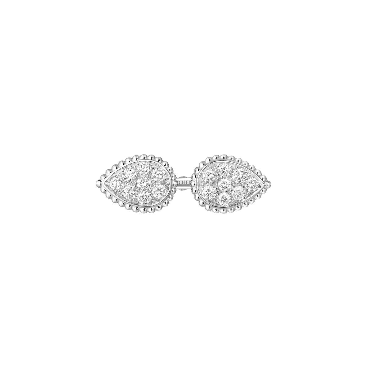 Serpent Bohème S Motifs white gold & diamonds Ring - White