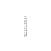 Clou de Paris platinum & round diamond 0,32 carat Solitaire - White