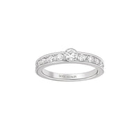 Quatre Radiant Edition platinum & diamond 0.20 carat Solitaire - White
