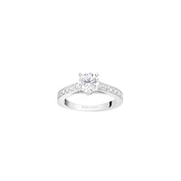 Beloved platinum & round diamond 0.20 carat Solitaire - Platinum
