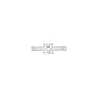 Beloved platinum & round diamond 0.20 carat Solitaire - Platinum