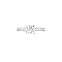 Beloved platinum & round diamond 0.50 carat Solitaire - Platinum