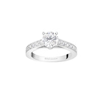 Beloved platinum & round diamond 0.50 carat Solitaire - Platinum