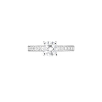 Beloved platinum & round diamond 0.70 carat Solitaire - Platinum