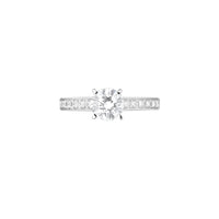 Beloved platinum & round diamond 0.70 carat Solitaire - Platinum