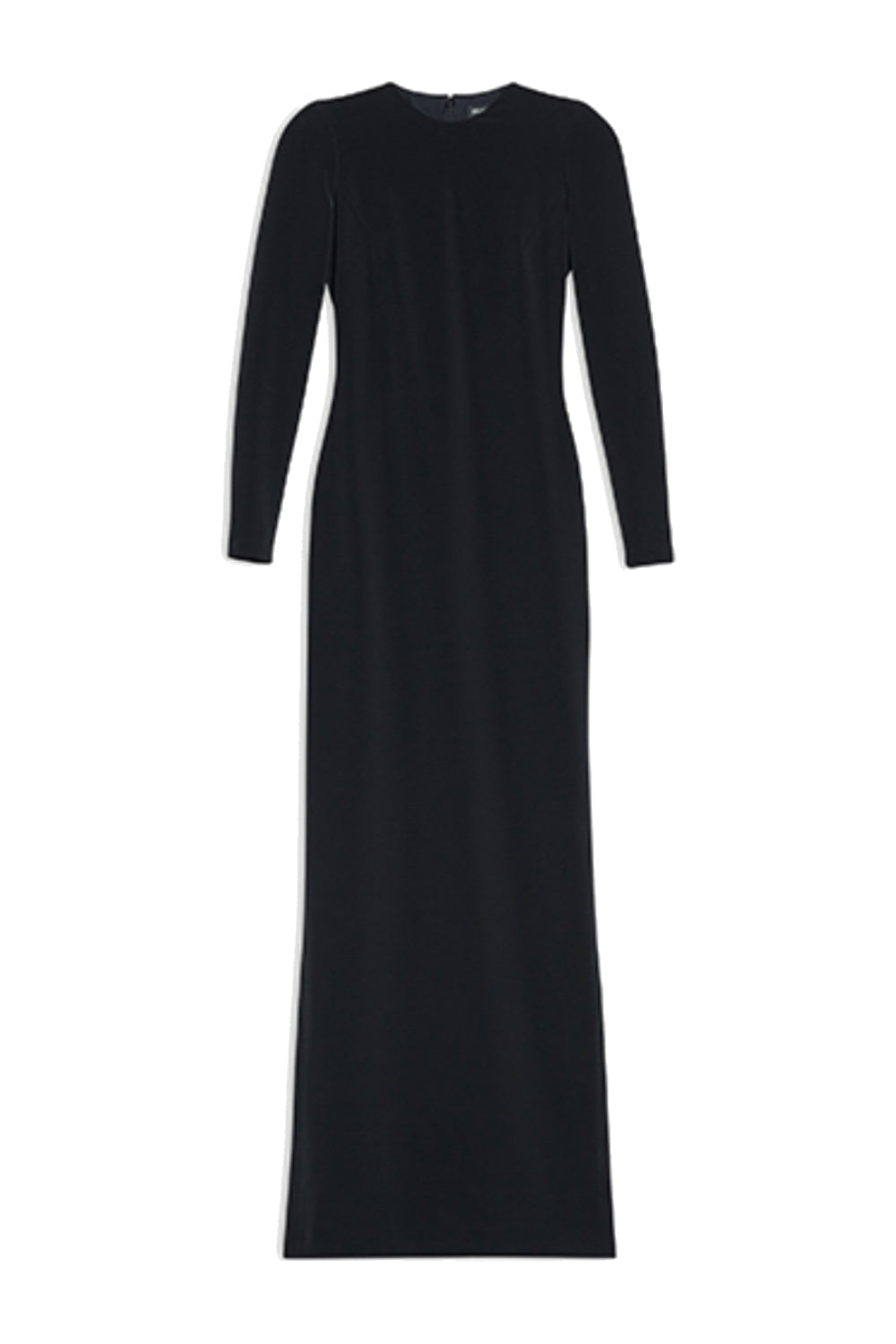 Maxi Crewneck black Dress - Black