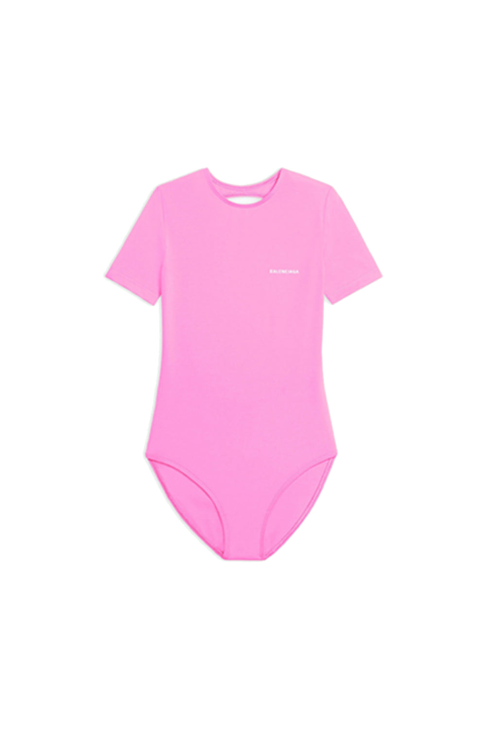 Open Back fuxia Swimsuit - Fuxia