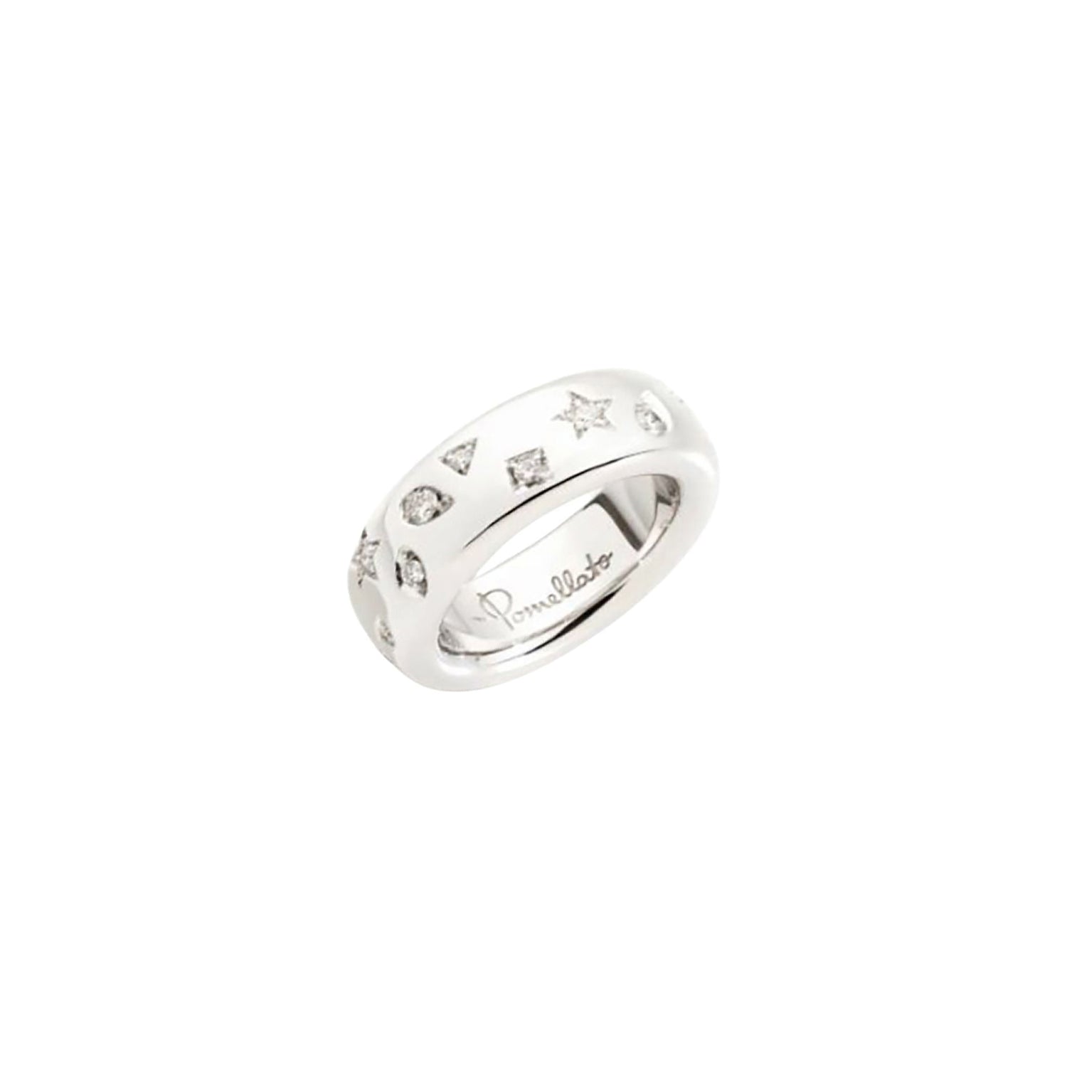 Iconica Diamond & White gold Ring - White gold