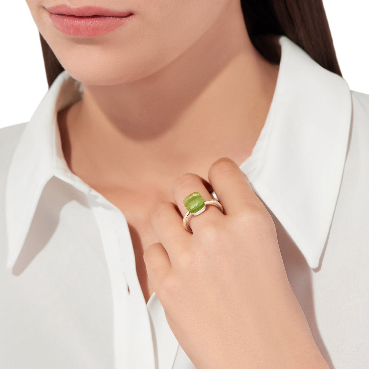 Nudo Ring - Rose Gold & White Gold