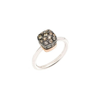 Nudo petit Diamond & Rose gold Ring - Rose & white gold