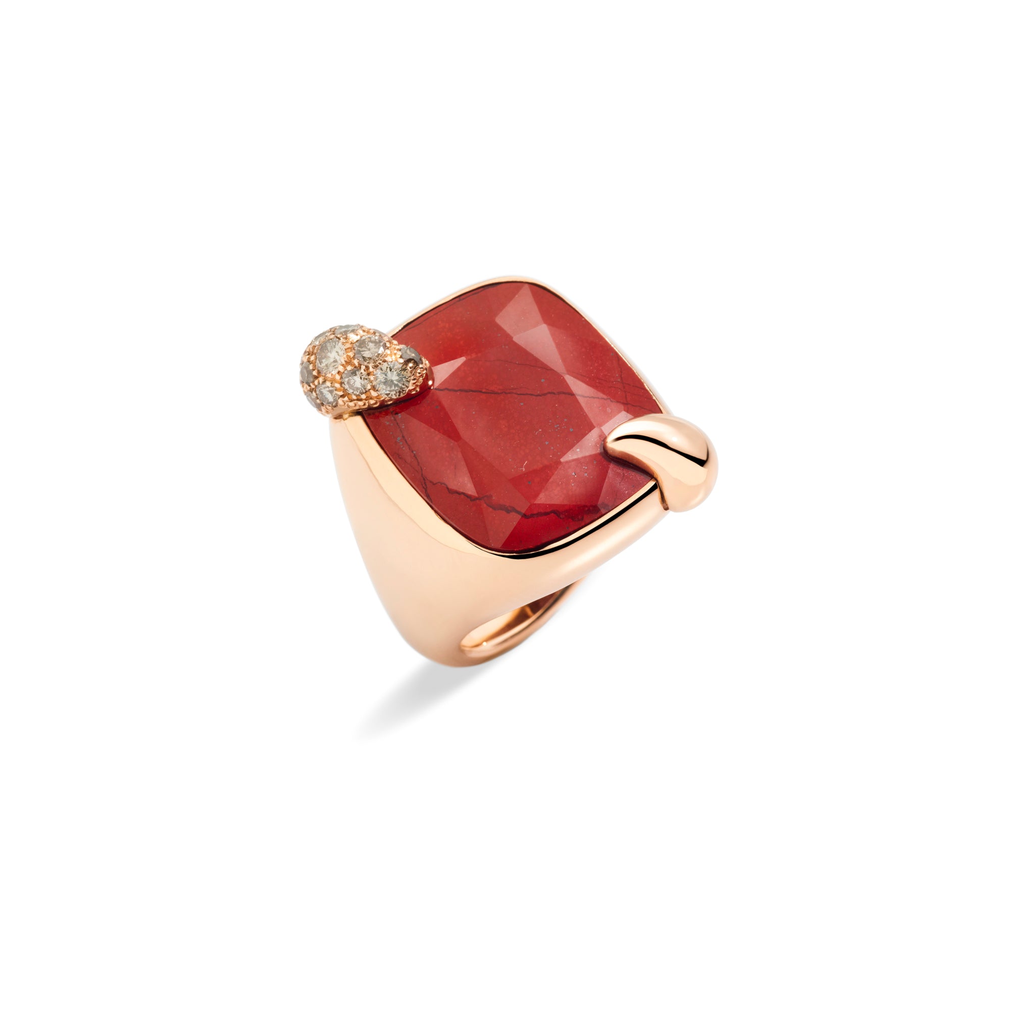 Ring Ritratto Red Jasper Diamond