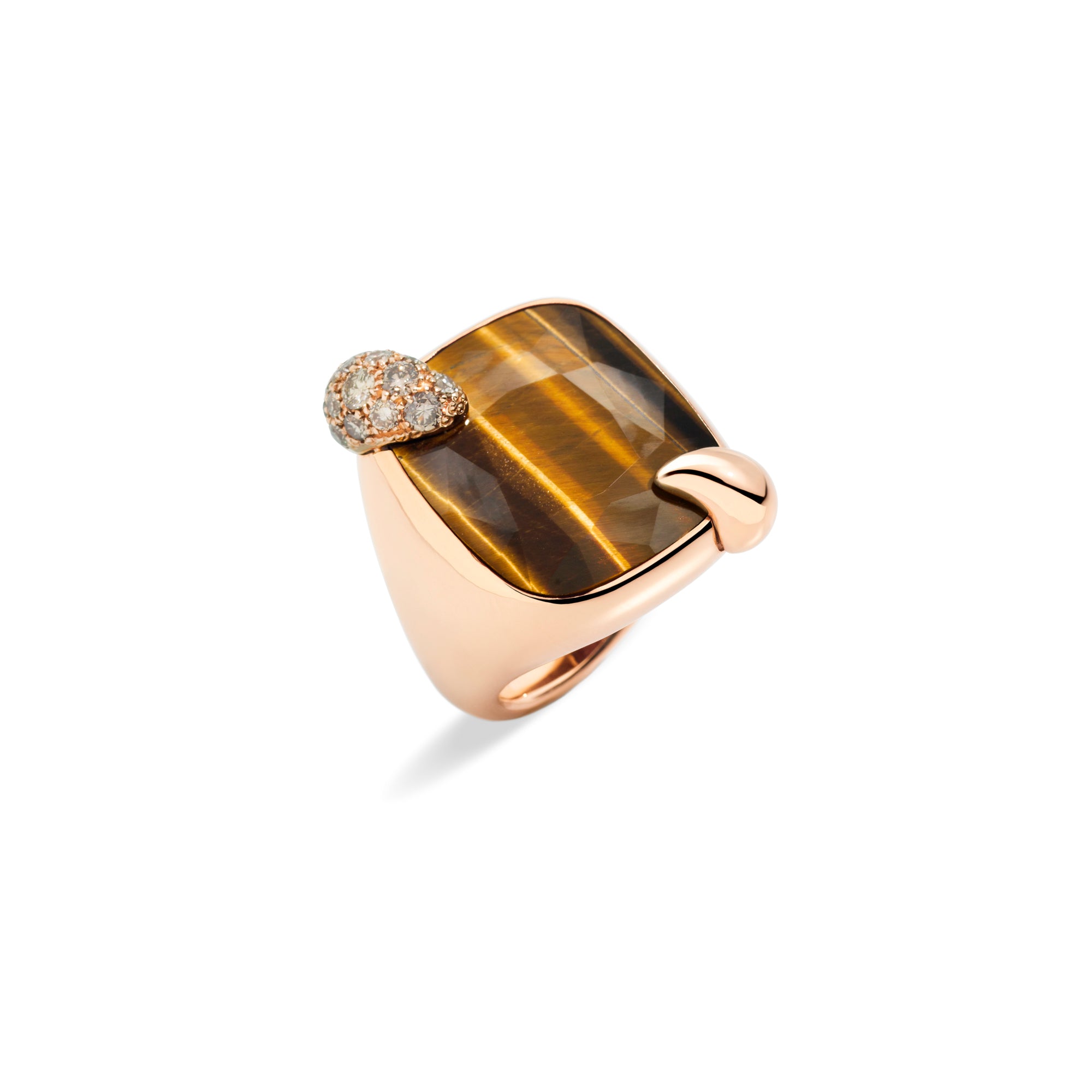 Ring Ritratto Tiger Eye Diamond
