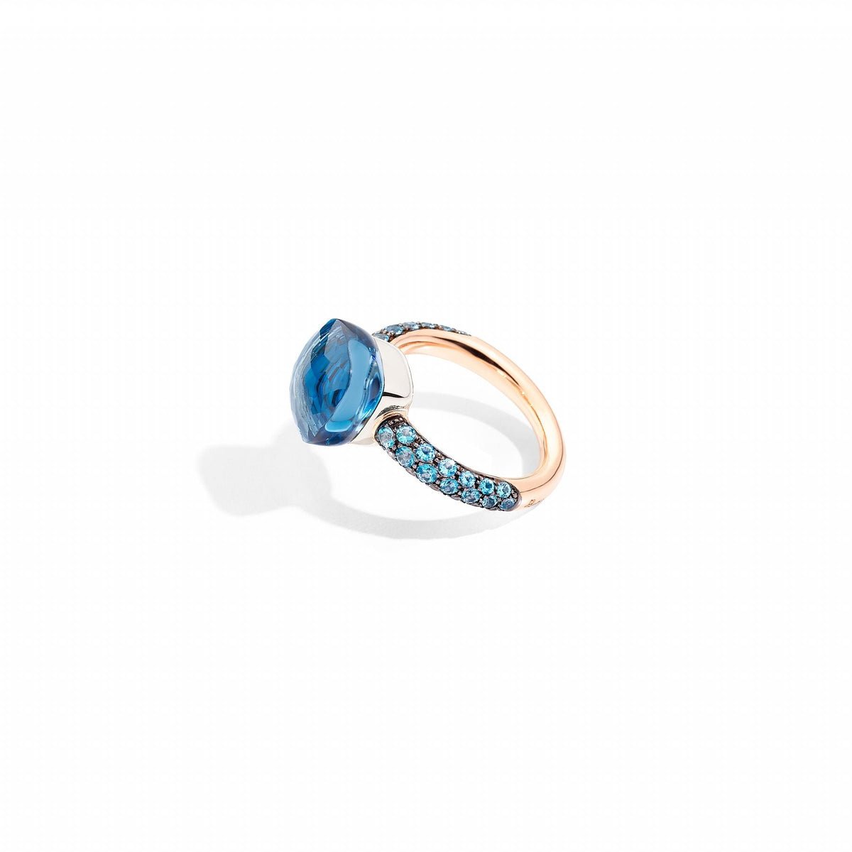 Nudo Ring - Rose Gold & White Gold