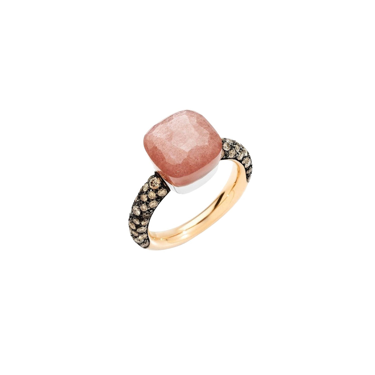 Nudo Ring - Rose Gold & White Gold