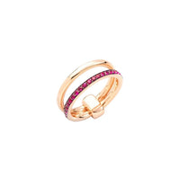 Pomellato together Ruby & Rose gold Ring - Rose gold