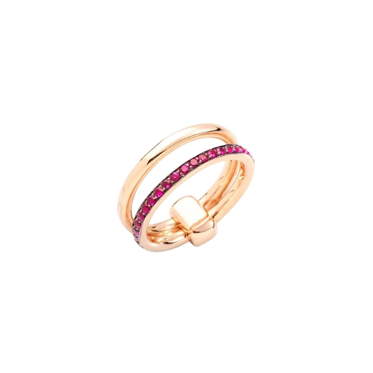 Pomellato together Ruby & Rose gold Ring - Rose gold