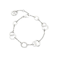 Brera Diamond & White gold Bracelet - White gold