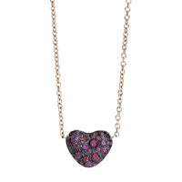 Tabou Rhodolite Garnet & Rose gold & Silver Necklace - Rose gold & Silver
