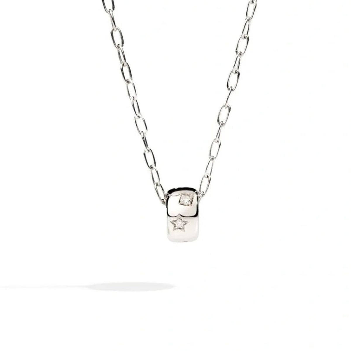Iconica Necklace - White Gold
