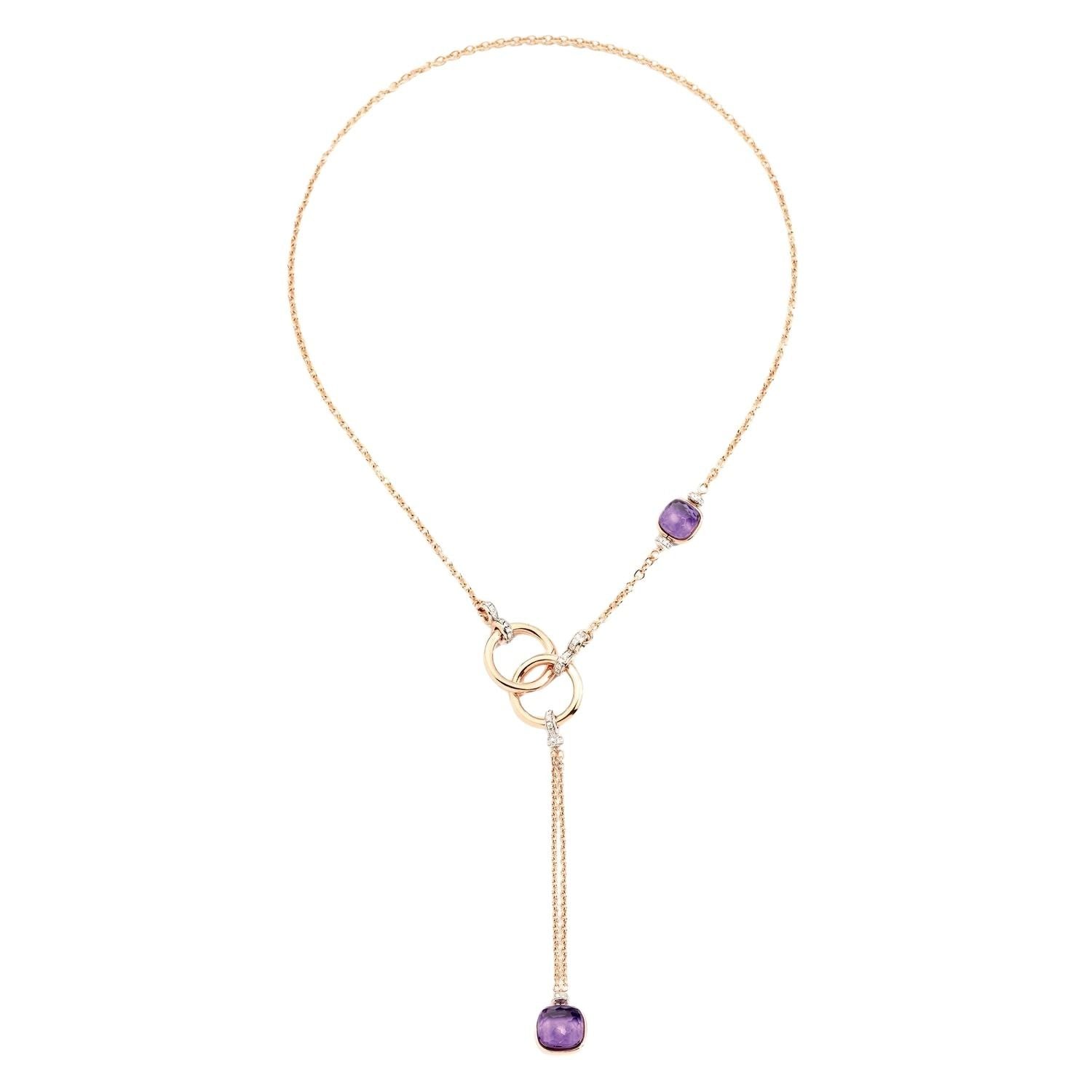 Nudo Necklace - Rose gold