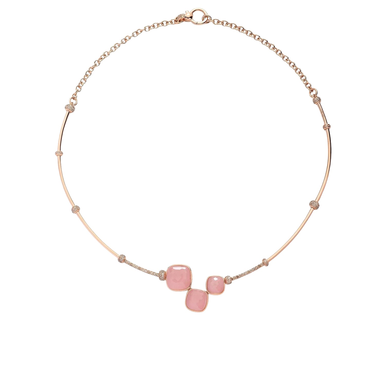 Nudo Necklace - Rose gold