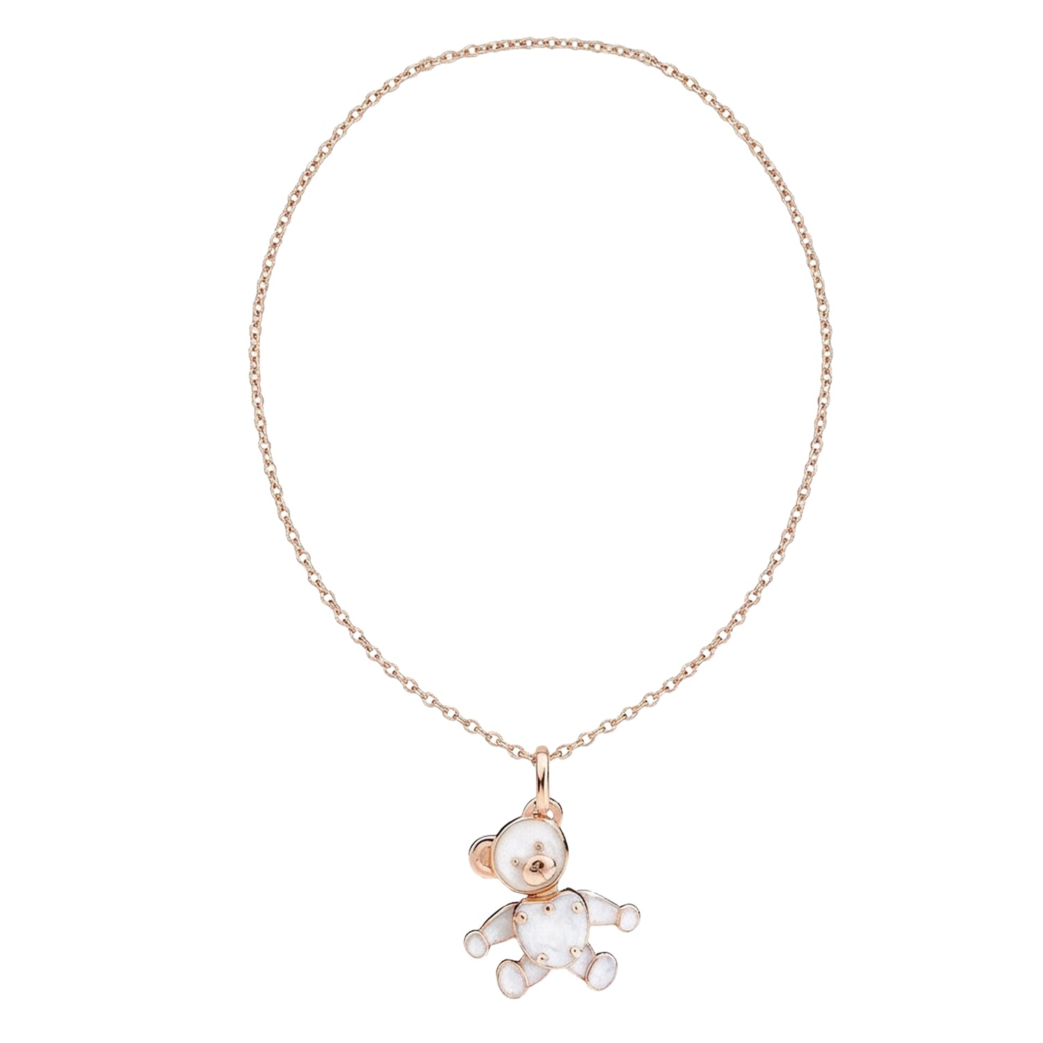 Orsetto Necklace - Rose gold